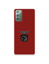 Funda para Samsung Galaxy Note20 del Escudo Fondo Granate  - Licencia Oficial Benfica