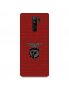 Funda para Xiaomi Redmi 9 del Escudo Fondo Granate  - Licencia Oficial Benfica