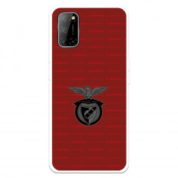 Funda para Oppo A72 del Escudo Fondo Granate  - Licencia Oficial Benfica