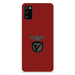 Funda para Samsung Galaxy A41 del Escudo Fondo Granate  - Licencia Oficial Benfica