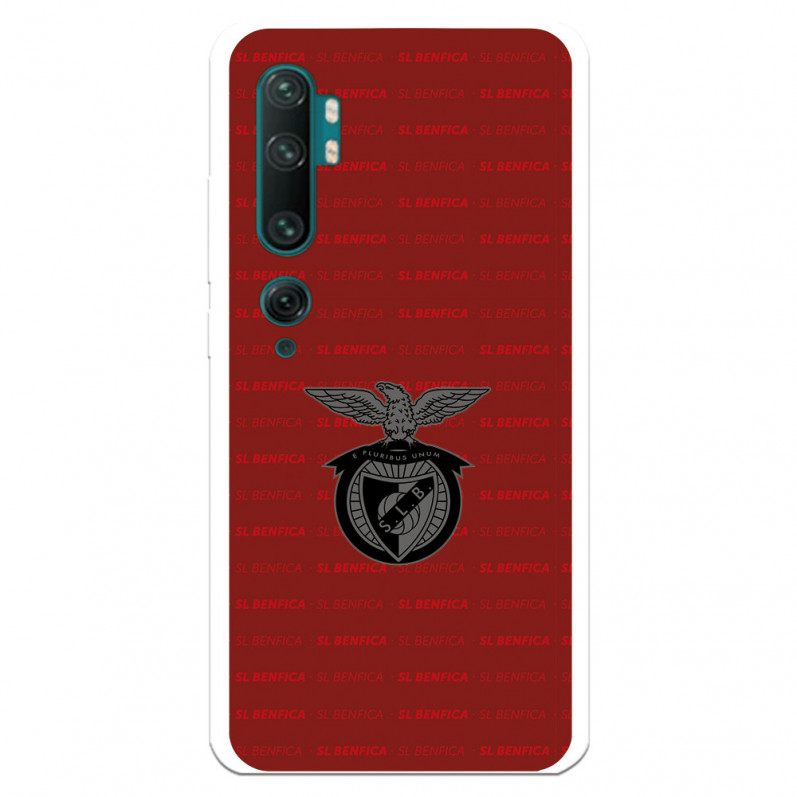 Funda para Xiaomi Mi Note 10 del Escudo Fondo Granate  - Licencia Oficial Benfica