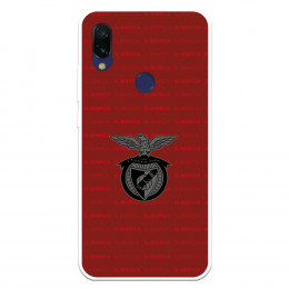 Funda para Xiaomi Redmi 7A del Escudo Fondo Granate  - Licencia Oficial Benfica