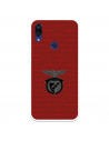 Funda para Xiaomi Redmi 7 del Escudo Fondo Granate  - Licencia Oficial Benfica