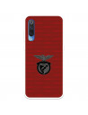 Funda para Xiaomi Mi 9 del Escudo Fondo Granate  - Licencia Oficial Benfica