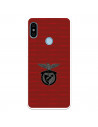 Funda para Xiaomi Redmi Note 5 Pro del Escudo Fondo Granate  - Licencia Oficial Benfica