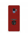 Funda para Samsung Galaxy S9 del Escudo Fondo Granate  - Licencia Oficial Benfica