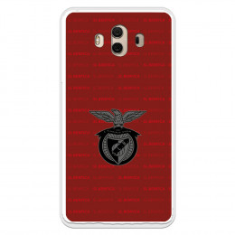 Funda para Huawei Mate 10 del Escudo Fondo Granate  - Licencia Oficial Benfica