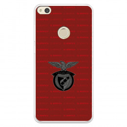 Funda para Huawei P8 Lite 2017 del Escudo Fondo Granate  - Licencia Oficial Benfica