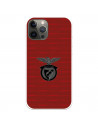 Funda para iPhone 12 Pro Max del Escudo Fondo Granate  - Licencia Oficial Benfica