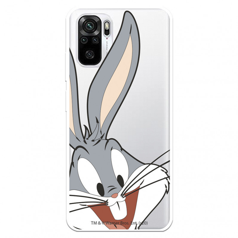 Xiaomi Pouzdro pro Redmi Note 10S Official Warner Bros Bugs Bunny Silhouette Transparent - Looney Tunes