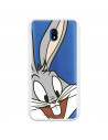 Pouzdro pro Xiaomi Redmi 8A Official Warner Bros Bugs Bunny Transparent Silhouette - Looney Tunes