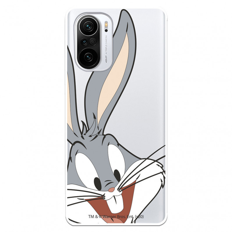 Xiaomi Pouzdro pro Poco F3 Official Warner Bros Bugs Bunny Silhouette Transparent - Looney Tunes