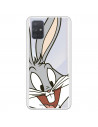 Pouzdro pro Samsung Galaxy A71 Official Warner Bros Bugs Bunny Transparent Silhouette - Looney Tunes