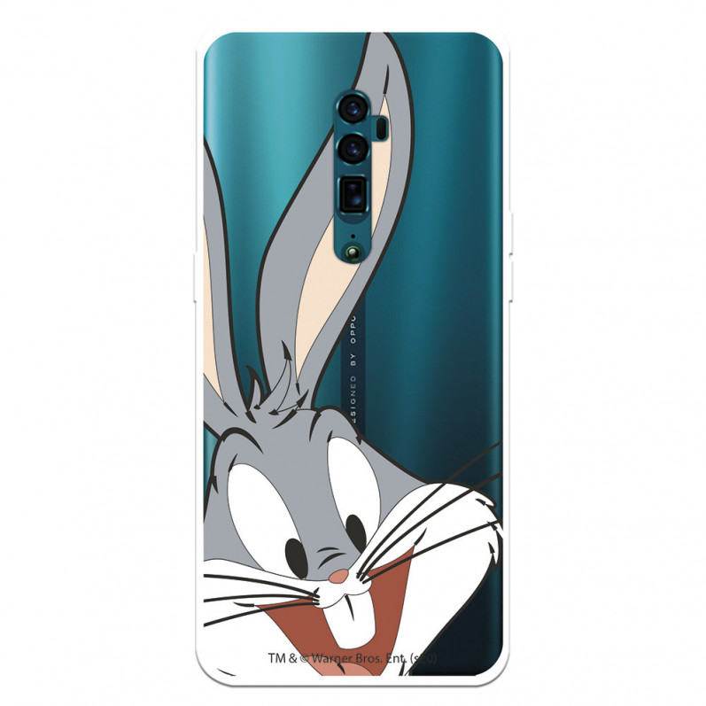 Oppo Pouzdro na soby 10x zoom Oficiální silueta králíka Bugs Bunny od Warner Bros Průhledné - Looney Tunes