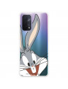 Oppo Pouzdro pro A54 5G Official Warner Bros Bugs Bunny Silhouette Transparent - Looney Tunes