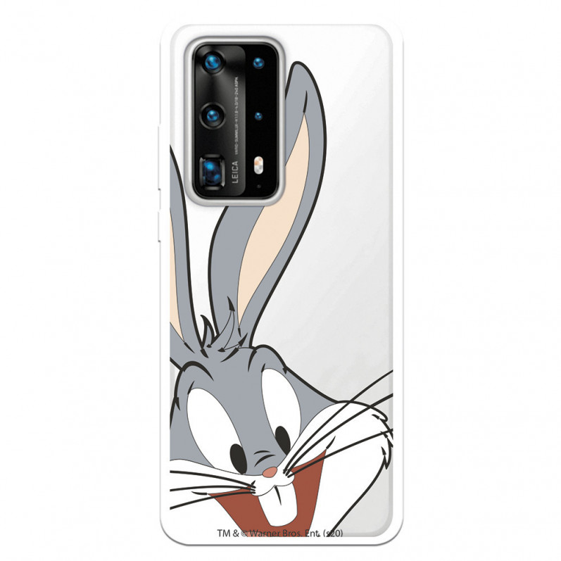 Huawei Pouzdro pro P40 Pro Plus Official Warner Bros Bugs Bunny Silhouette Transparent - Looney Tunes