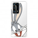 Huawei Pouzdro pro P40 Pro Official Warner Bros Bugs Bunny Silhouette Transparent - Looney Tunes