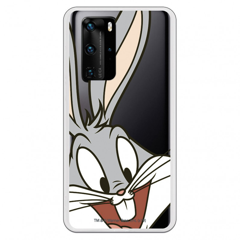 Huawei Pouzdro na P40 Official Warner Bros Bugs Bunny Silhouette Transparent - Looney Tunes