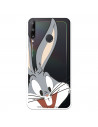 Huawei Pouzdro pro P40 Lite E Official Warner Bros Bugs Bunny Silhouette Transparent - Looney Tunes