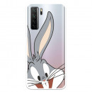 Huawei Pouzdro pro P40 Lite 5G Official Warner Bros Bugs Bunny Silhouette Transparent - Looney Tunes