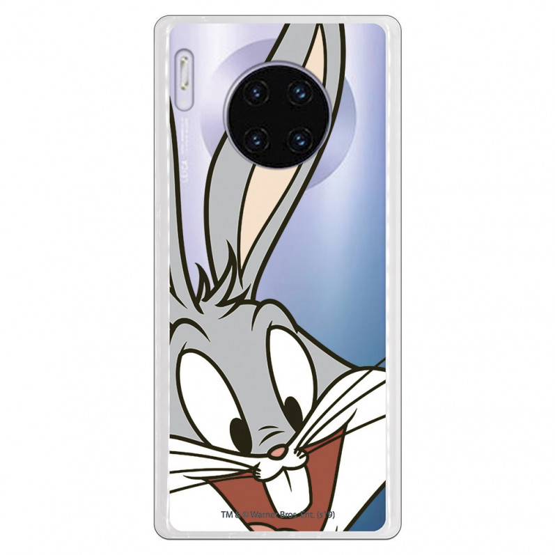 Huawei Pouzdro pro Mate 30 Pro Official Warner Bros Bugs Bunny Silhouette Transparent - Looney Tunes