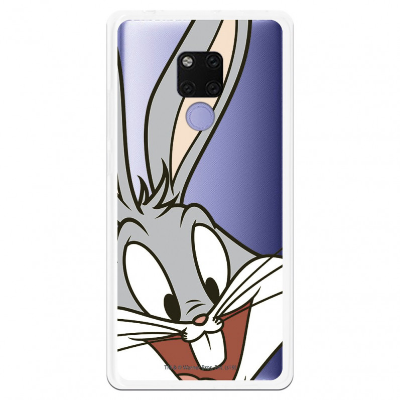 Huawei Pouzdro pro Mate 20 X Official Warner Bros Bugs Bunny Silhouette Transparent - Looney Tunes