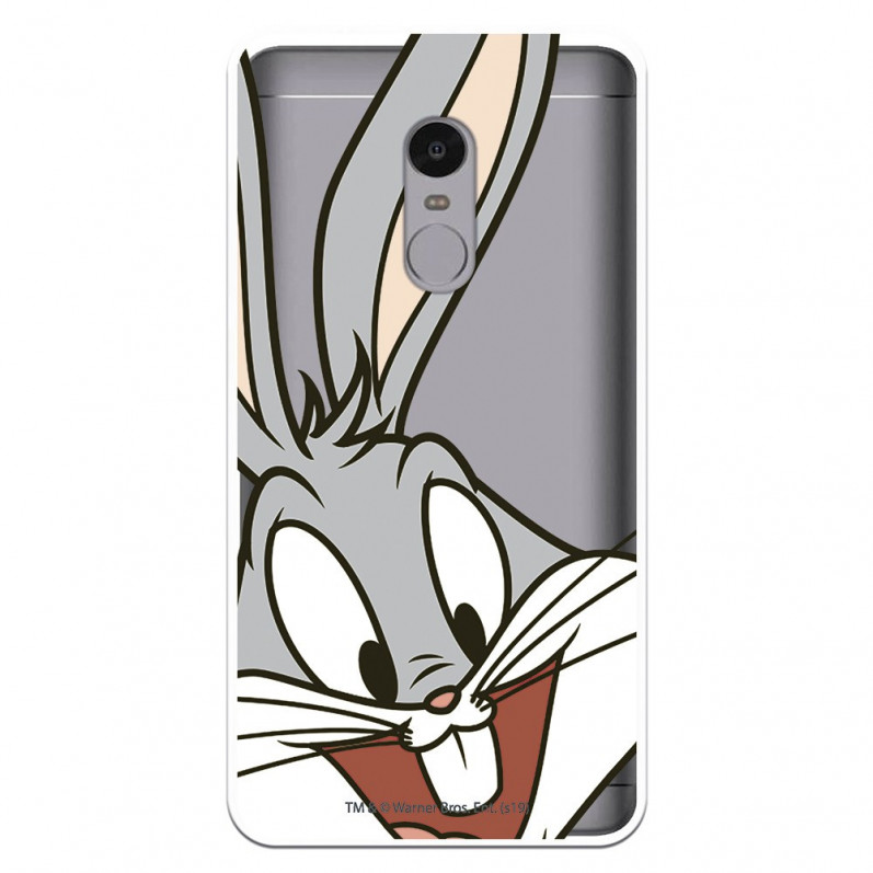 Oficiální průhledné pouzdro Warner Bros Bugs Bunny pro Xiaomi Redmi Note 4 - Looney Tunes