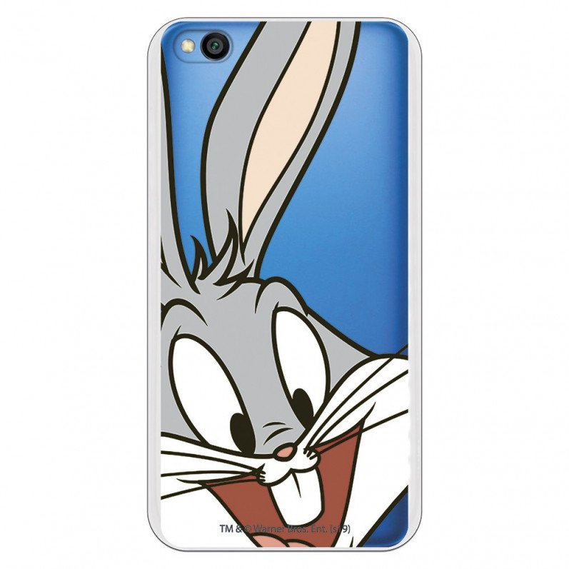 Oficiální průhledné pouzdro Warner Bros Bugs Bunny pro Xiaomi Redmi Go - Looney Tunes