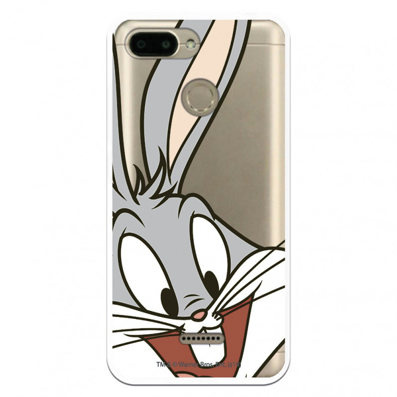 Oficiální průhledné pouzdro Warner Bros Bugs Bunny pro Xiaomi Redmi 6 - Looney Tunes