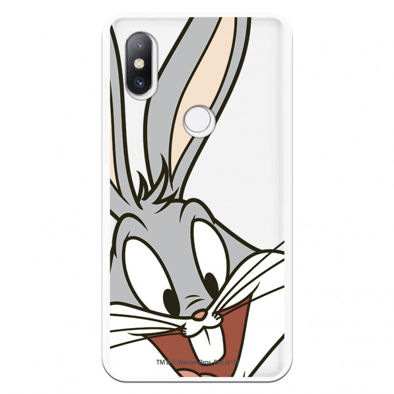 Oficiální průhledné pouzdro Warner Bros Bugs Bunny pro Xiaomi Mi Mix 2S - Looney Tunes