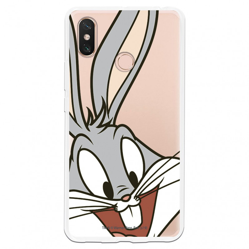 Oficiální průhledné pouzdro Warner Bros Bugs Bunny pro Xiaomi Mi Max 3 - Looney Tunes