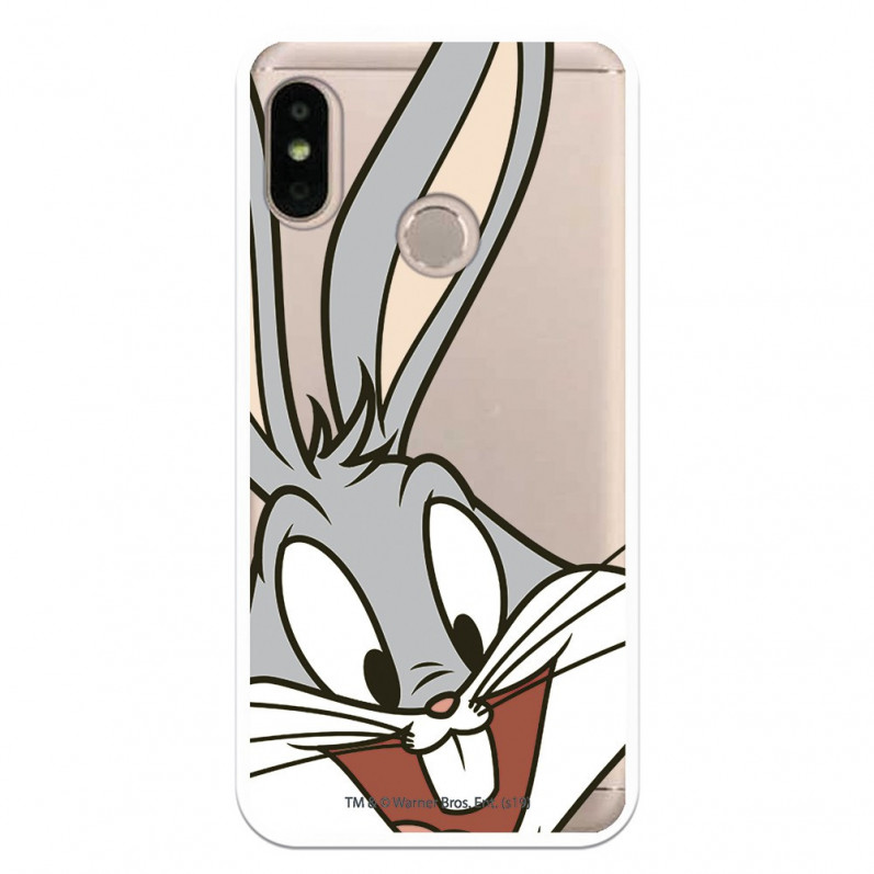 Oficiální průhledné pouzdro Warner Bros Bugs Bunny pro Xiaomi Mi A2 Lite - Looney Tunes