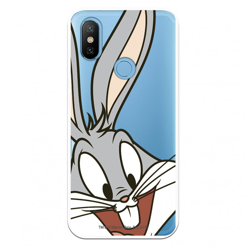 Oficiální průhledné pouzdro Warner Bros Bugs Bunny pro Xiaomi Mi A2 - Looney Tunes