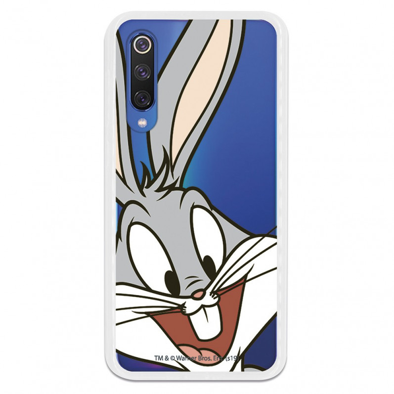 Oficiální průhledné pouzdro Warner Bros Bugs Bunny pro Xiaomi Mi 9 SE - Looney Tunes