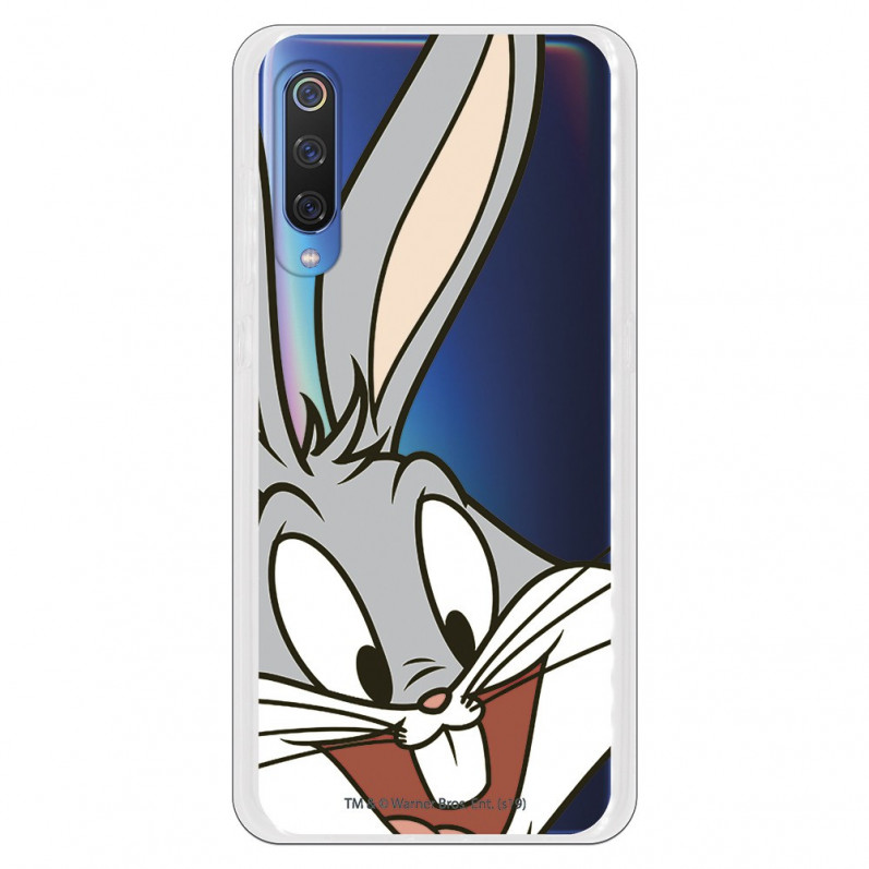 Oficiální průhledné pouzdro Warner Bros Bugs Bunny pro Xiaomi Mi 9 - Looney Tunes