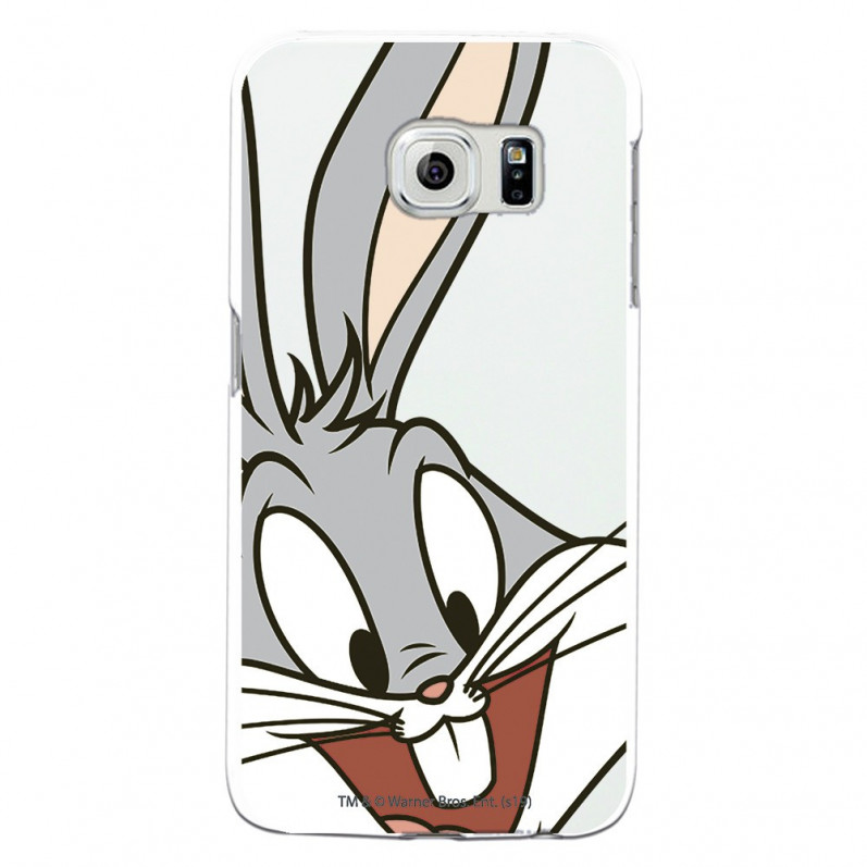 Oficiální průhledné pouzdro Warner Bros Bugs Bunny pro Samsung Galaxy S6 Edge - Looney Tunes