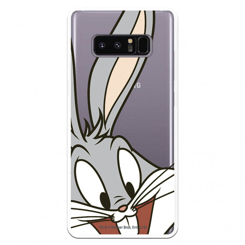 Oficiální průhledné pouzdro Warner Bros Bugs Bunny pro Samsung Galaxy Note8 - Looney Tunes