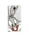 Oficiální průhledné pouzdro Warner Bros Bugs Bunny pro Samsung Galaxy Note4 - Looney Tunes