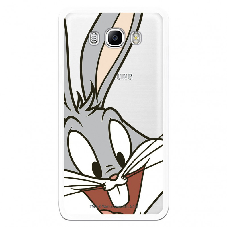 Oficiální průhledné pouzdro Warner Bros Bugs Bunny pro Samsung Galaxy J7 2016 – Looney Tunes