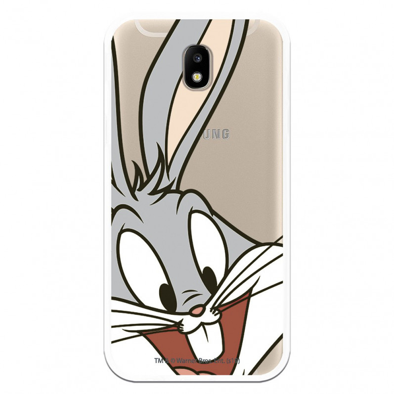 Oficiální průhledné pouzdro Warner Bros Bugs Bunny pro Samsung Galaxy J5 2017 European - Looney Tunes