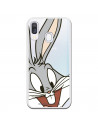 Oficiální průhledné pouzdro Warner Bros Bugs Bunny pro Samsung Galaxy A40 - Looney Tunes