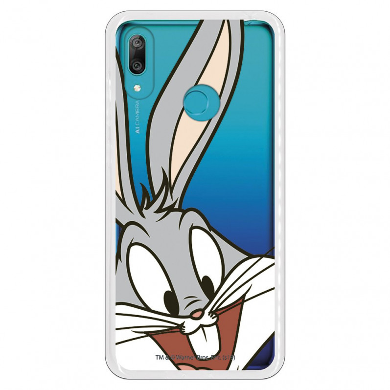 Huawei Oficiální průhledné pouzdro Warner Bros Bugs Bunny pro Y7 2019 - Looney Tunes