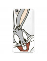 Huawei Oficiální průhledné pouzdro Warner Bros Bugs Bunny pro Y6 II - Looney Tunes