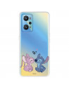 Realme Pouzdro pro GT Neo 2 Official Disney Angel & Stitch Beso - Lilo & Stitch