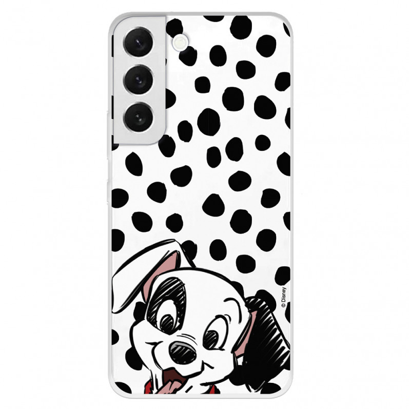 Kryt pro Samsung Galaxy S22 Plus Oficiální skvrny na štěňata Disney - 101 dalmatinů