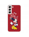 Případ pro Samsung Galaxy S22 Plus Oficiální Disney Minnie Mad About - Disney Classics