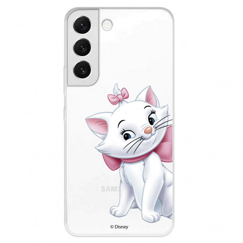 Kryt pro Samsung Galaxy S22 Plus Oficiální silueta Disney Marie - Aristocats