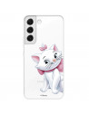 Kryt pro Samsung Galaxy S22 Plus Oficiální silueta Disney Marie - Aristocats