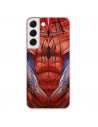 Případ pro Samsung Galaxy S22 Plus Oficiální torzo Spidermana Marvel - Marvel