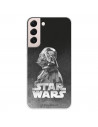 Případ pro Samsung Galaxy S22 Oficiální černé pozadí Darth Vadera ze Star Wars - Star Wars